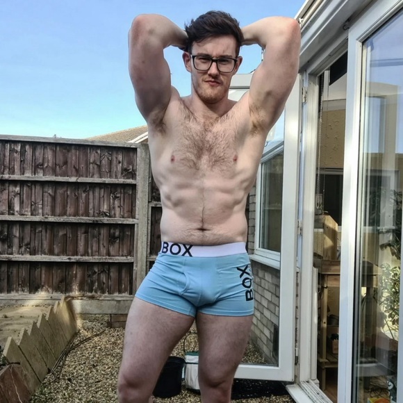 BoxMenswear Medium NWT Blue Boxer Briefs - Picture 9 of 12